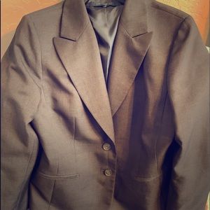 Nine West Brown Blazer and Dress Pants / Suit